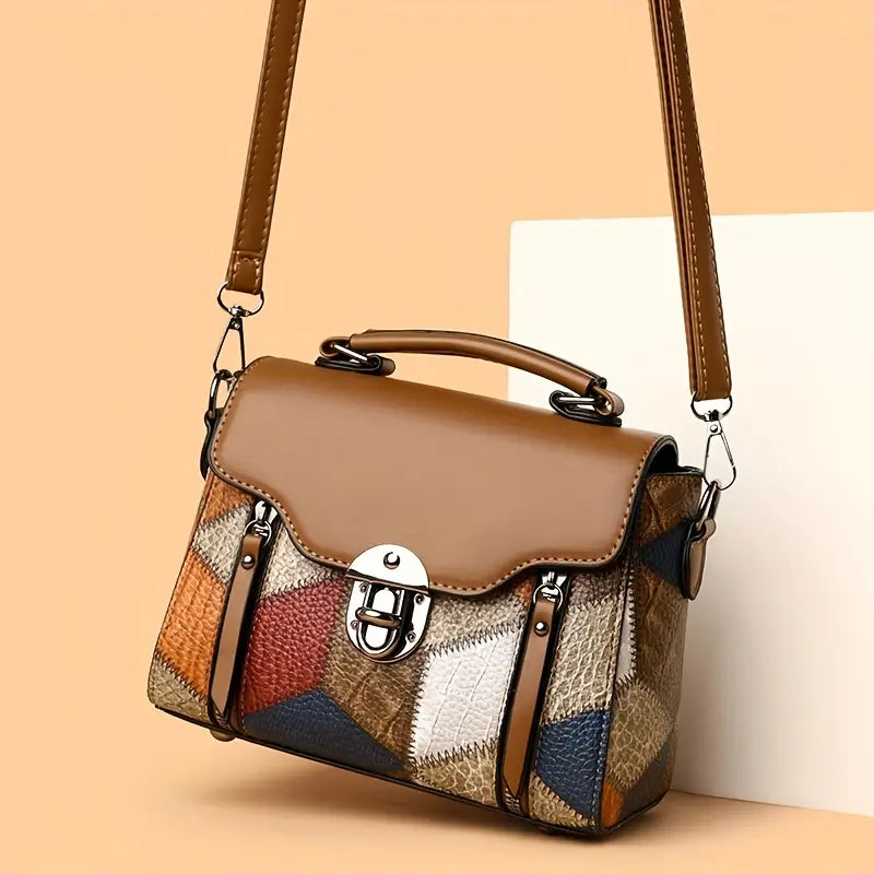 Chic Diamond Quilted Crossbody Bag for Women