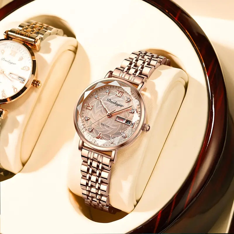 POEDAGAR Women's Luxury Quartz Watch