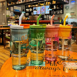 1200ml Large Water Bottle with Straw – Leak-Proof & Durable Travel Hydration Bottle