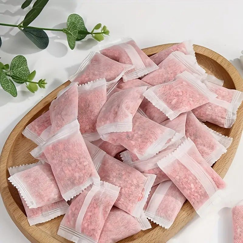 20pcs Rose Scented Moisture Absorbing Bags – Closet & Drawer Air Fresheners
