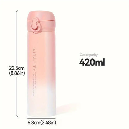 4-Can Set 14oz Stainless Steel Insulated Mugs – Holiday Gift Set with Gloves, Scarf & Dried Flowers