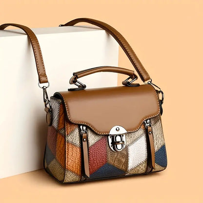 Chic Diamond Quilted Crossbody Bag for Women
