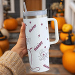 Disney Stitch 40oz Insulated Tumbler – Cute Stainless Steel Cup with Straw