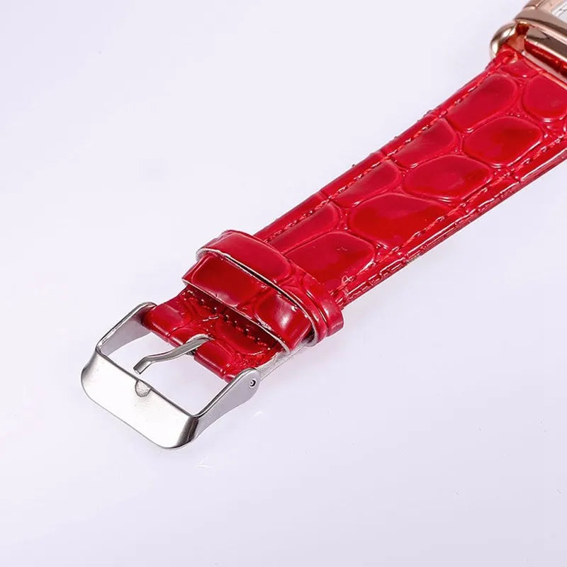 New Square Rose Gold Wrist Watches for Women