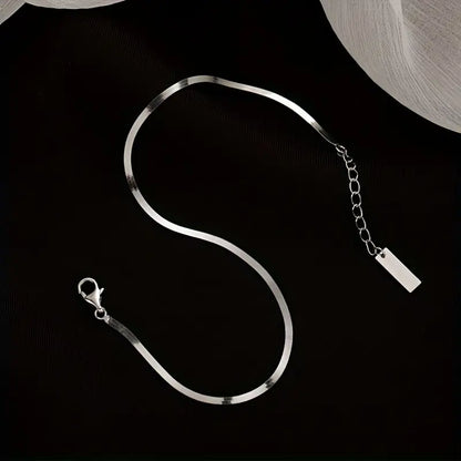 Simple Snake Bone Anklet