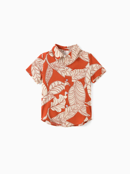 Coral Breeze Family Matching Set (Red)