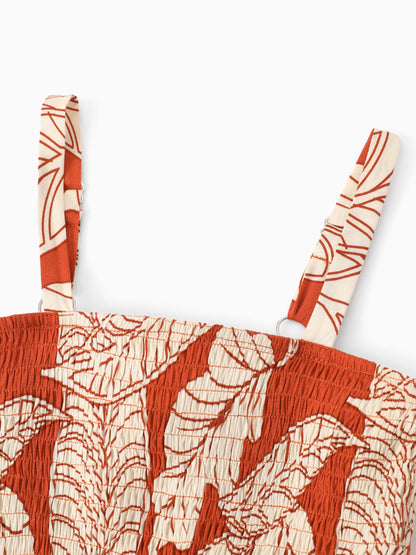 Coral Breeze Family Matching Set (Red)