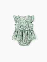 Blue Tee & Pink Floral Family Set