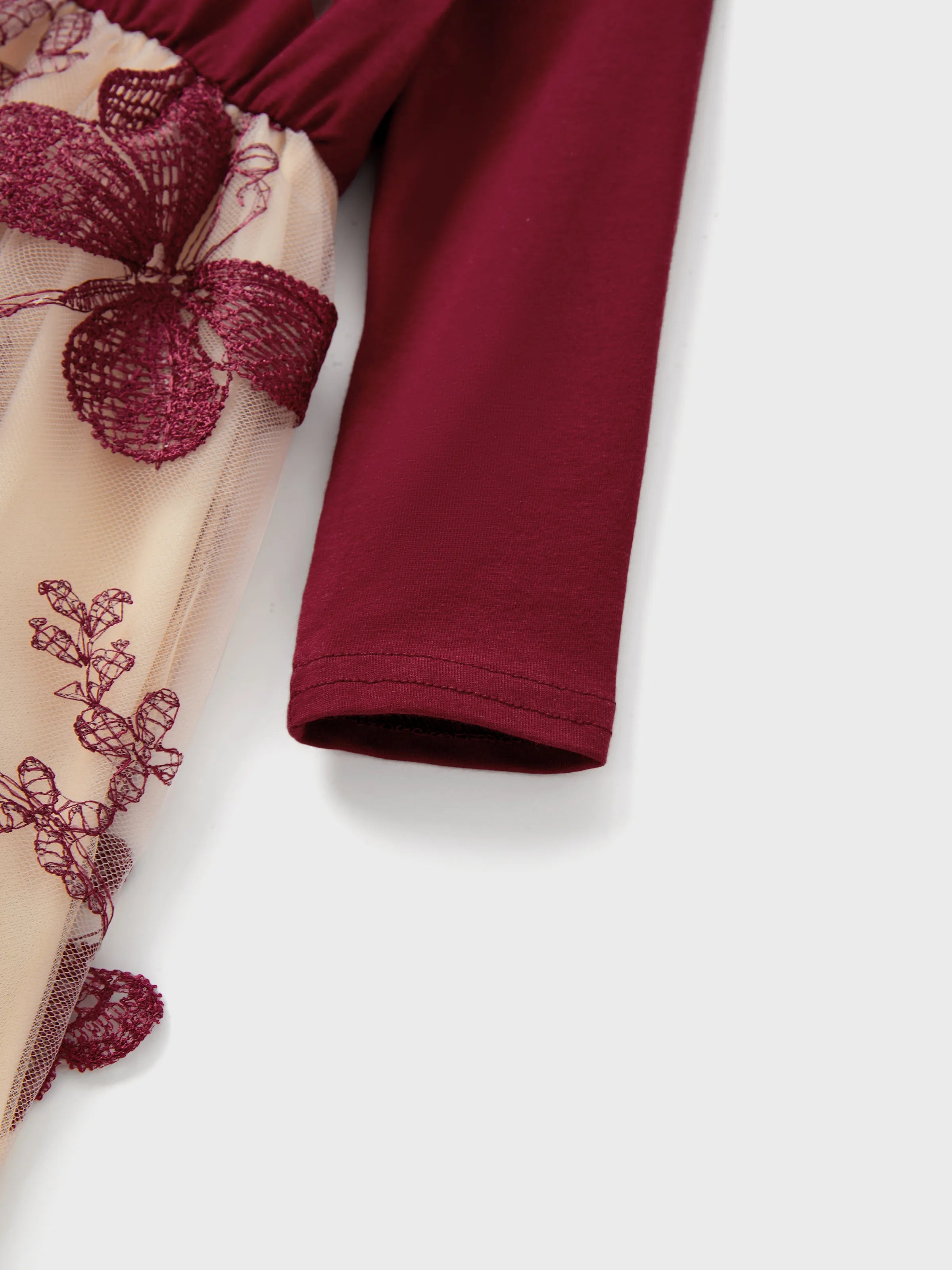 Burgundy Butterfly Family Set