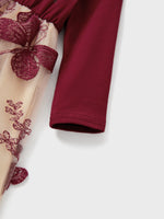 Burgundy Butterfly Family Set