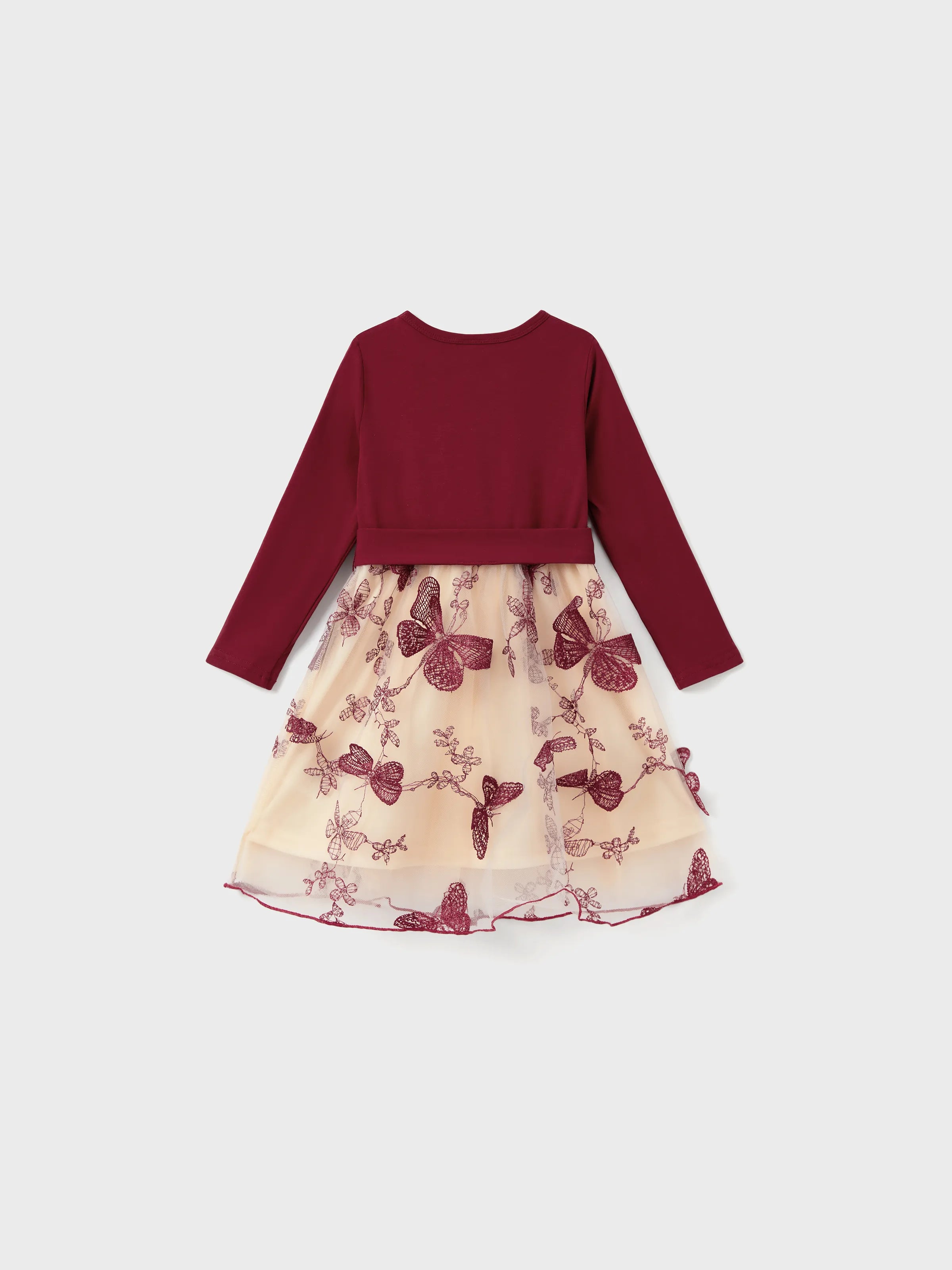 Burgundy Butterfly Family Set