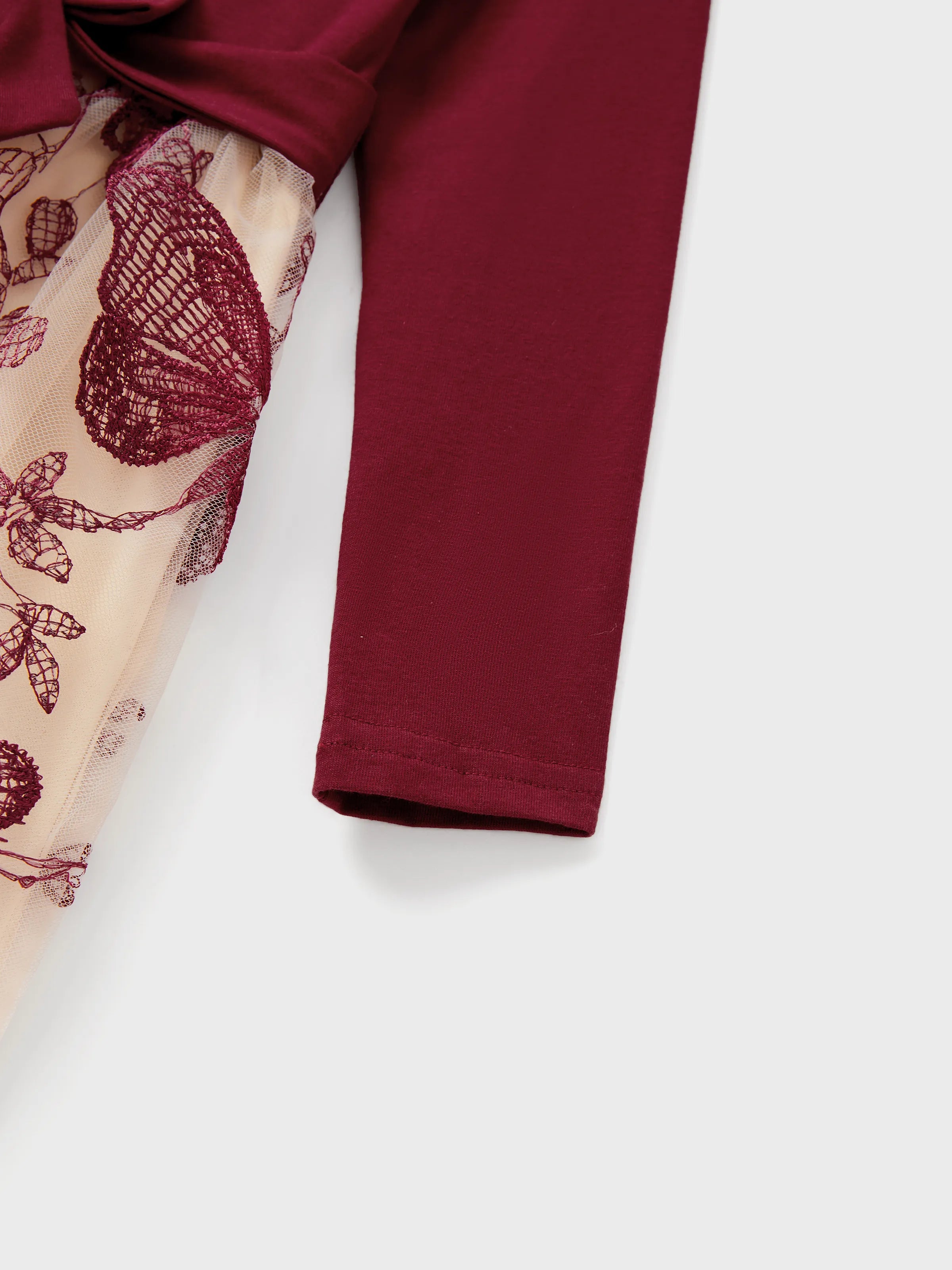 Burgundy Butterfly Family Set