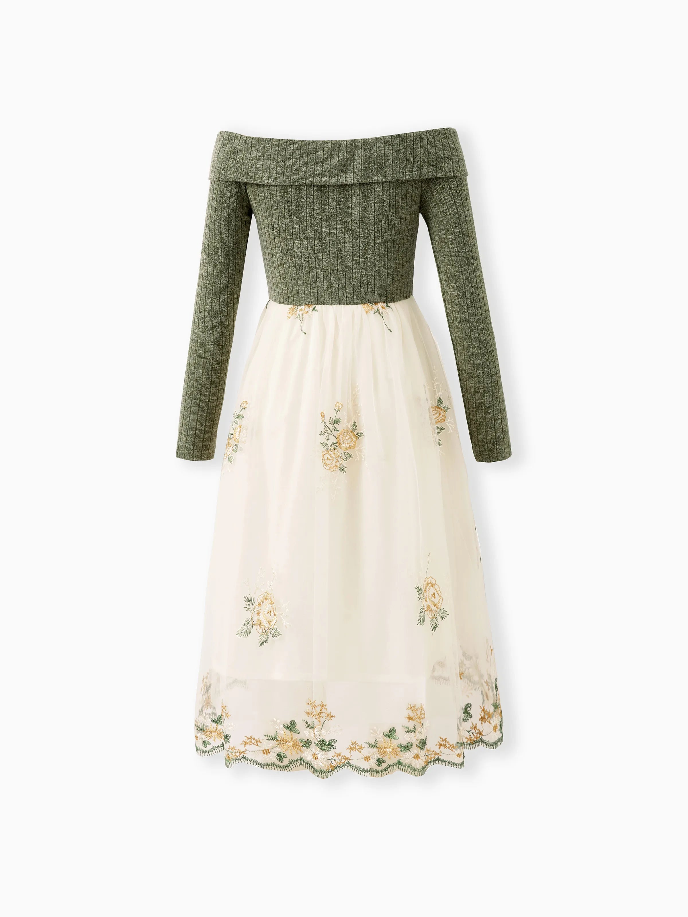 Green Tulle Family Set