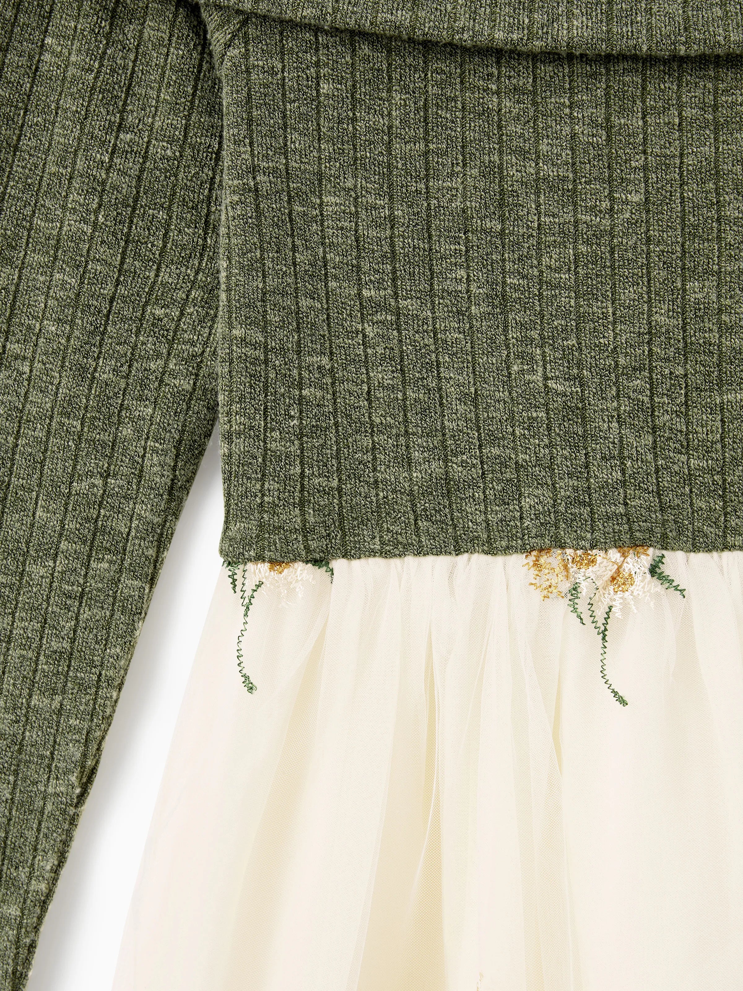 Green Tulle Family Set