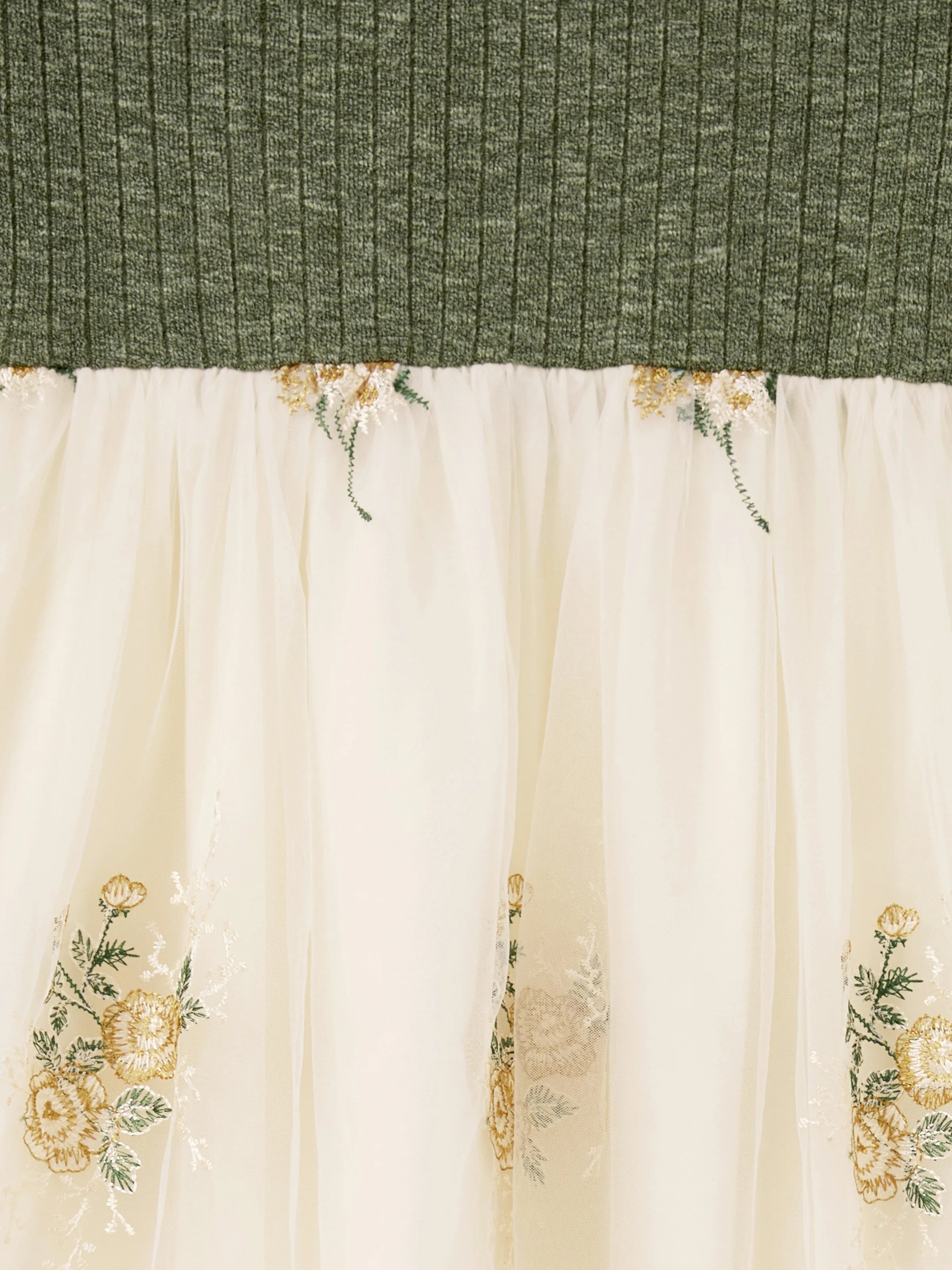 Green Tulle Family Set