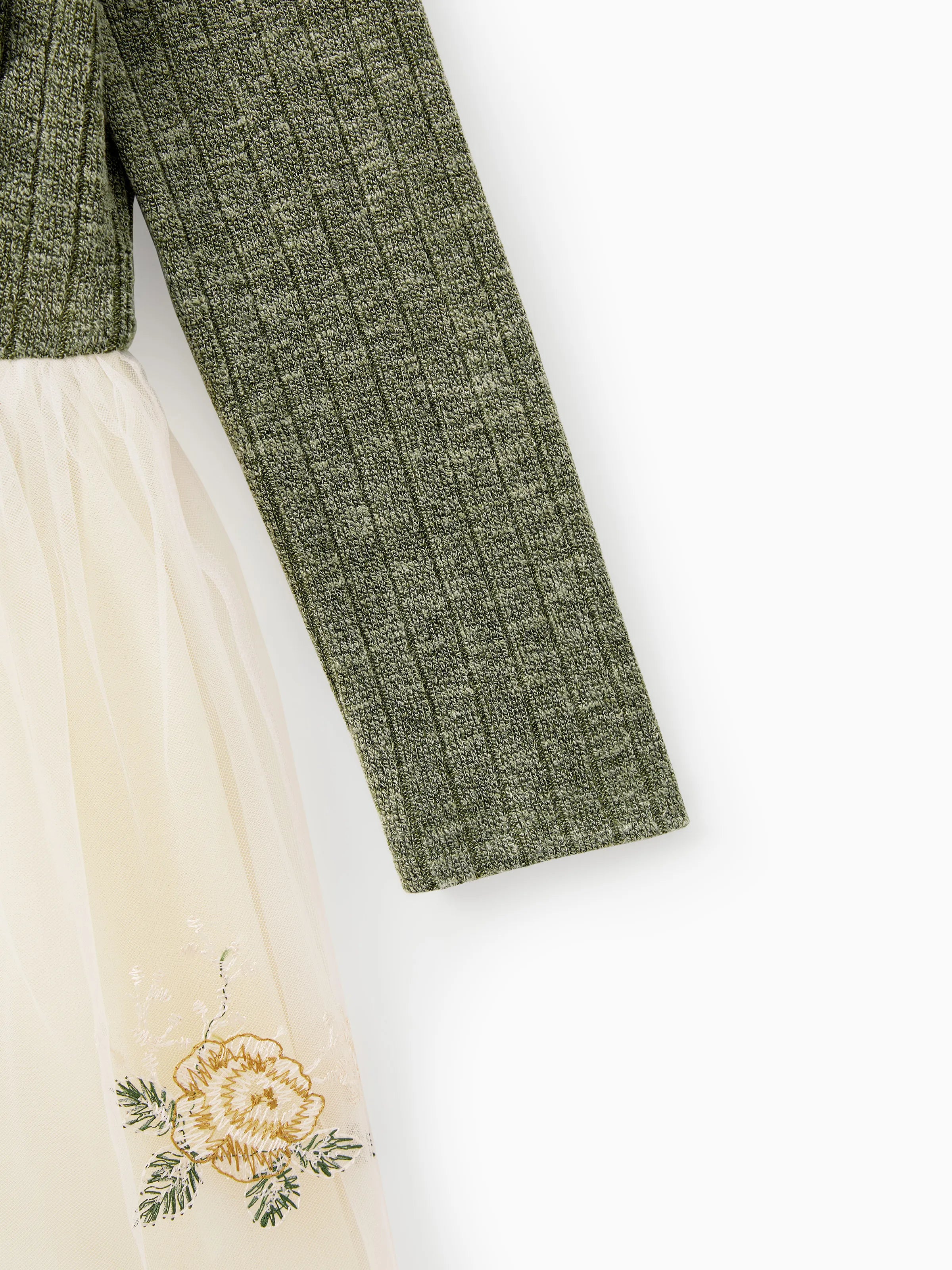 Green Tulle Family Set