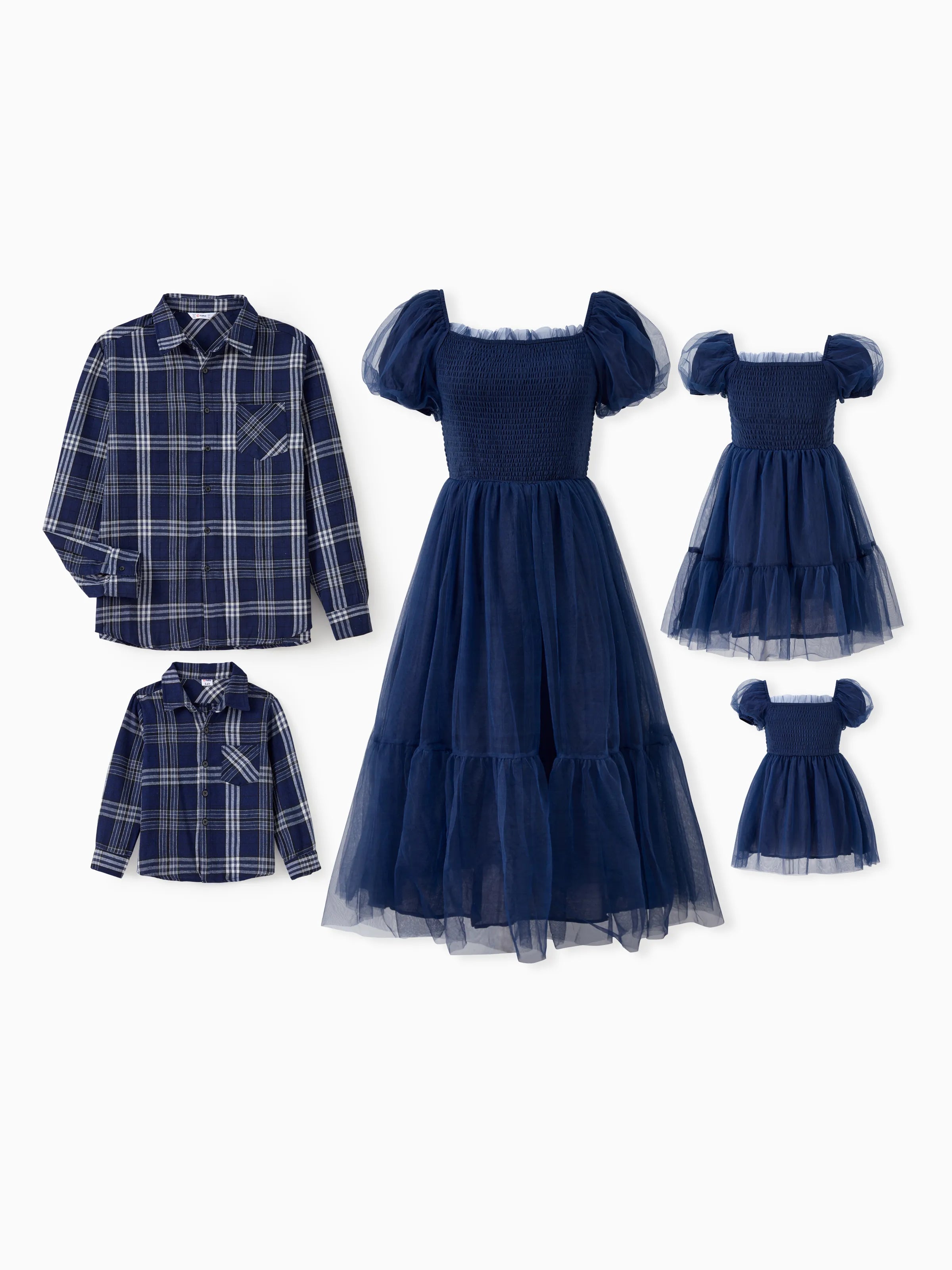 Royal Blue Family Set