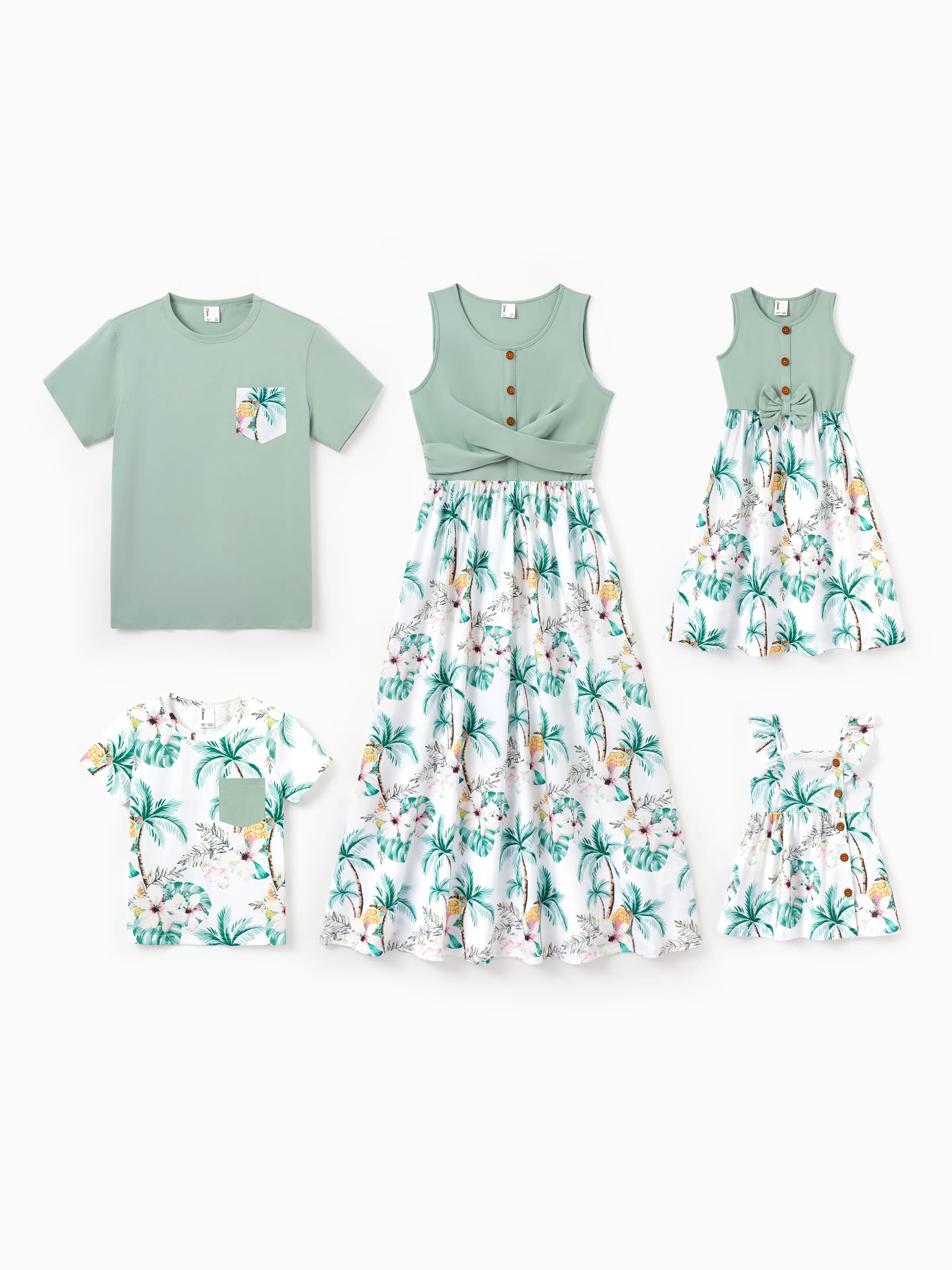 Palm Paradise Family Matching Set