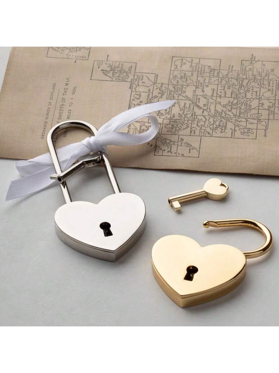Personalized Heart Love Lock
