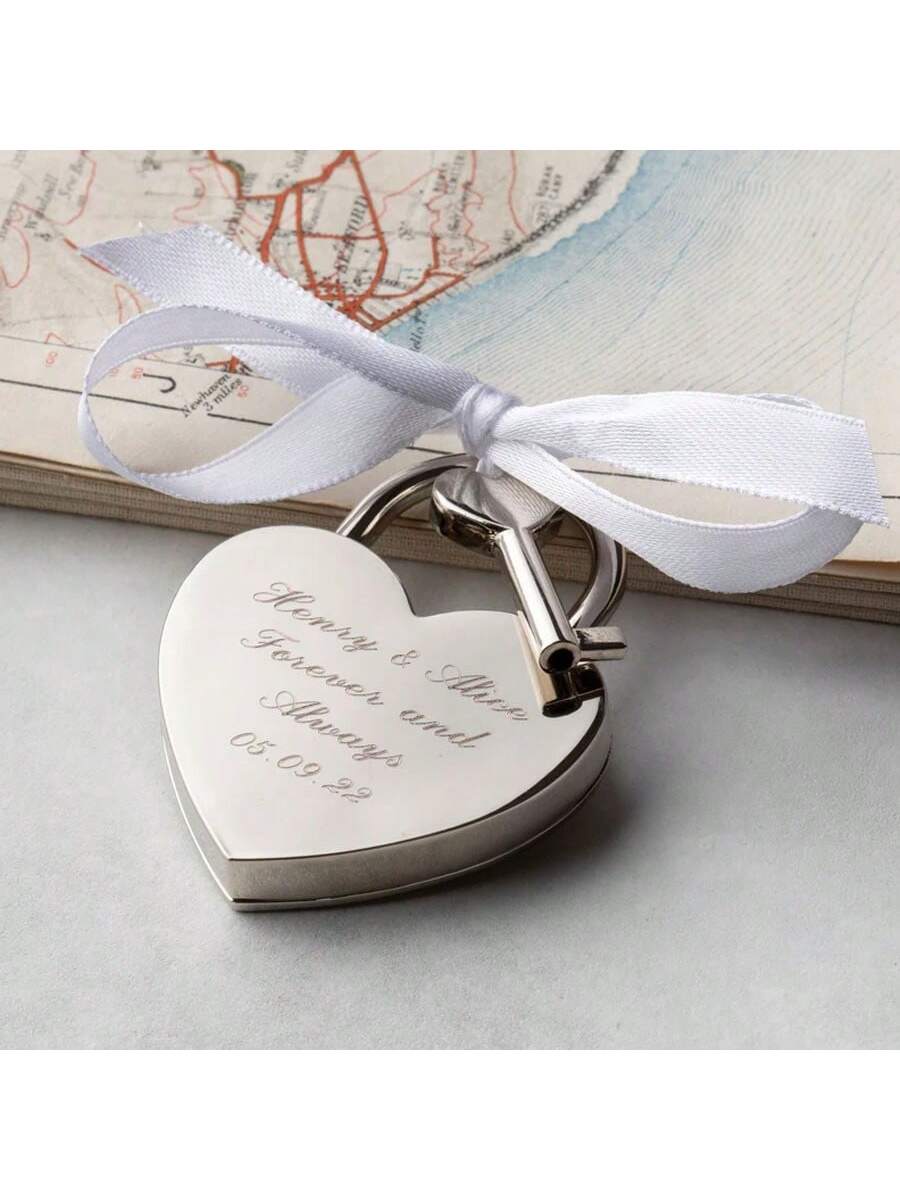 Personalized Heart Love Lock