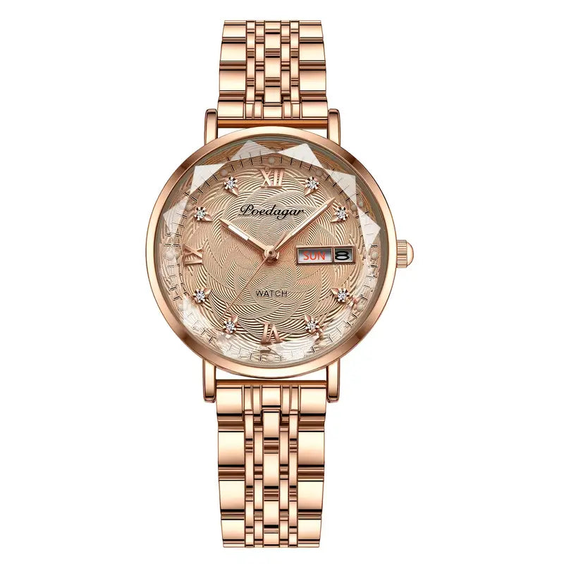 POEDAGAR Women's Luxury Quartz Watch