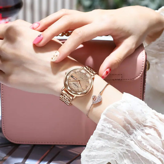 POEDAGAR Women's Luxury Quartz Watch