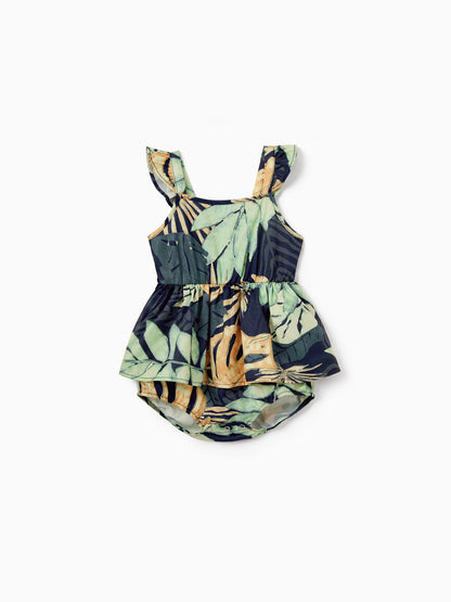 Tropical Breeze Mommy & Me Jumpsuit Set