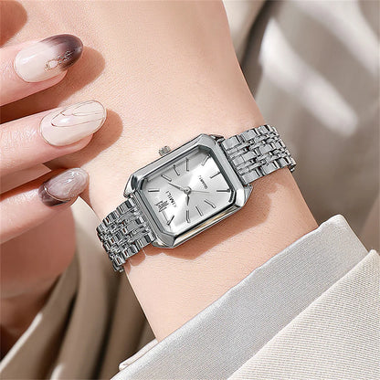 Luxury Ladies' Gold-Plated Quartz Watch