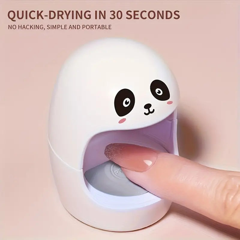 YelloTee Panda Eggshell USB-Powered Nail Dryer, Portable UV/LED Nail Art Lamp

Add this adorable yet functional nail enhancement tool to your collection today!