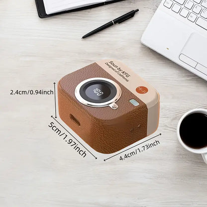 British Retro Wireless Earbuds with Microphone and Type-C Charging