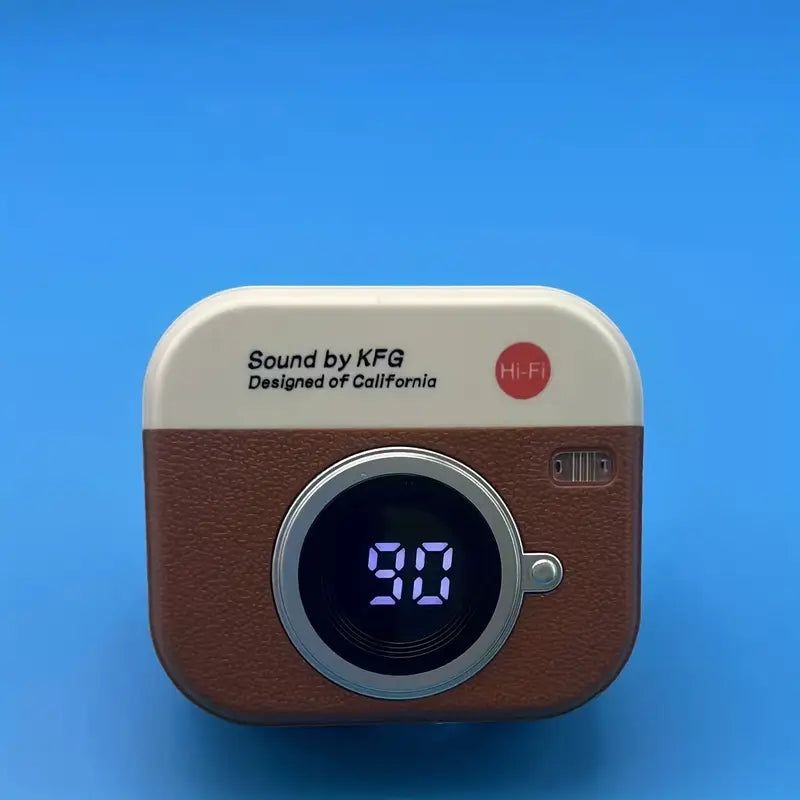 British Retro Wireless Earbuds with Microphone and Type-C Charging