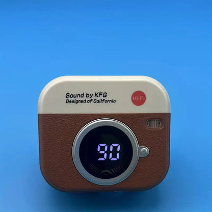 British Retro Wireless Earbuds with Microphone and Type-C Charging
