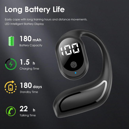 Yellotee FN-98 Wireless Bluetooth 5.3 Earbuds with HD Call