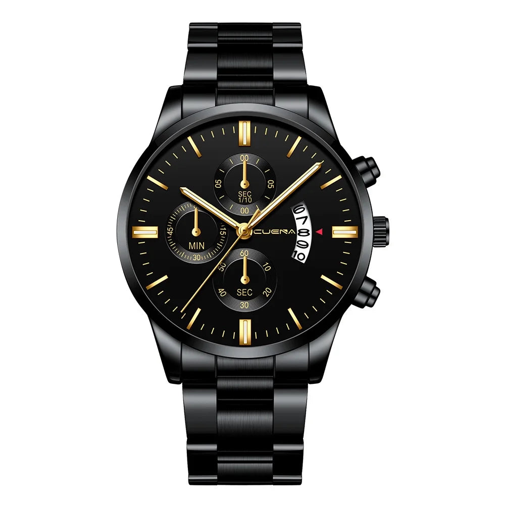 Yellotee GENEVA Luxury Men’s Watch Quartz Waterproof Casual Sports
