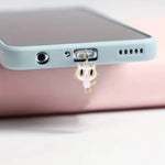 Kitten Silicone Dust Plug for iPhone & Type-C Phones