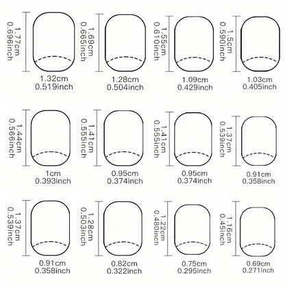 YelloTee 24pcs matte black medium square press-on nails with full coverage, solid color manicure for women
