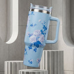 Yellotee Premium Floral Quencher 40oz Insulated Tumbler