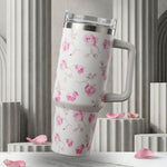 Yellotee Premium Floral Quencher 40oz Insulated Tumbler