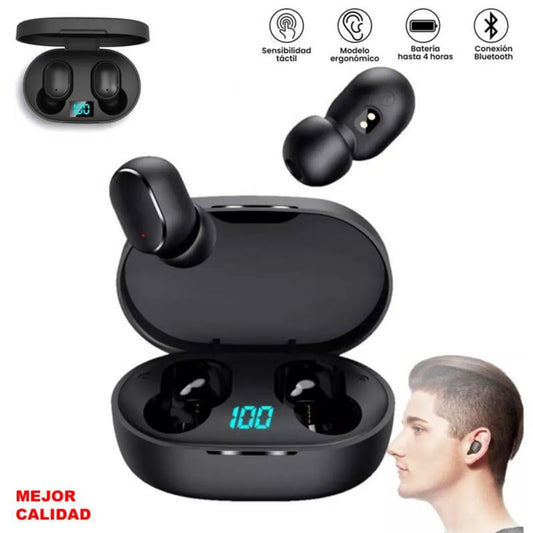 True E6s TWS Bluetooth Earbuds – Compact Wireless In-Ear Headphones